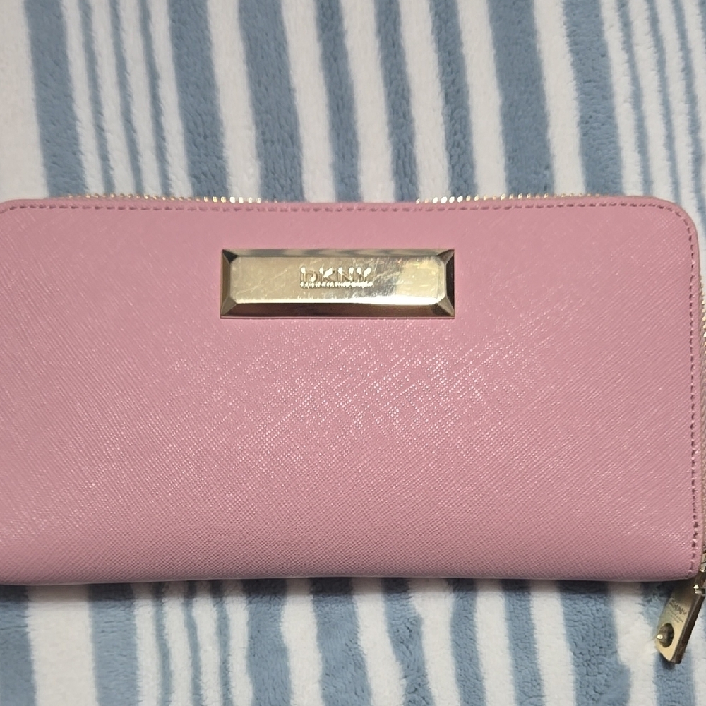 Pink Wallet by DKNY